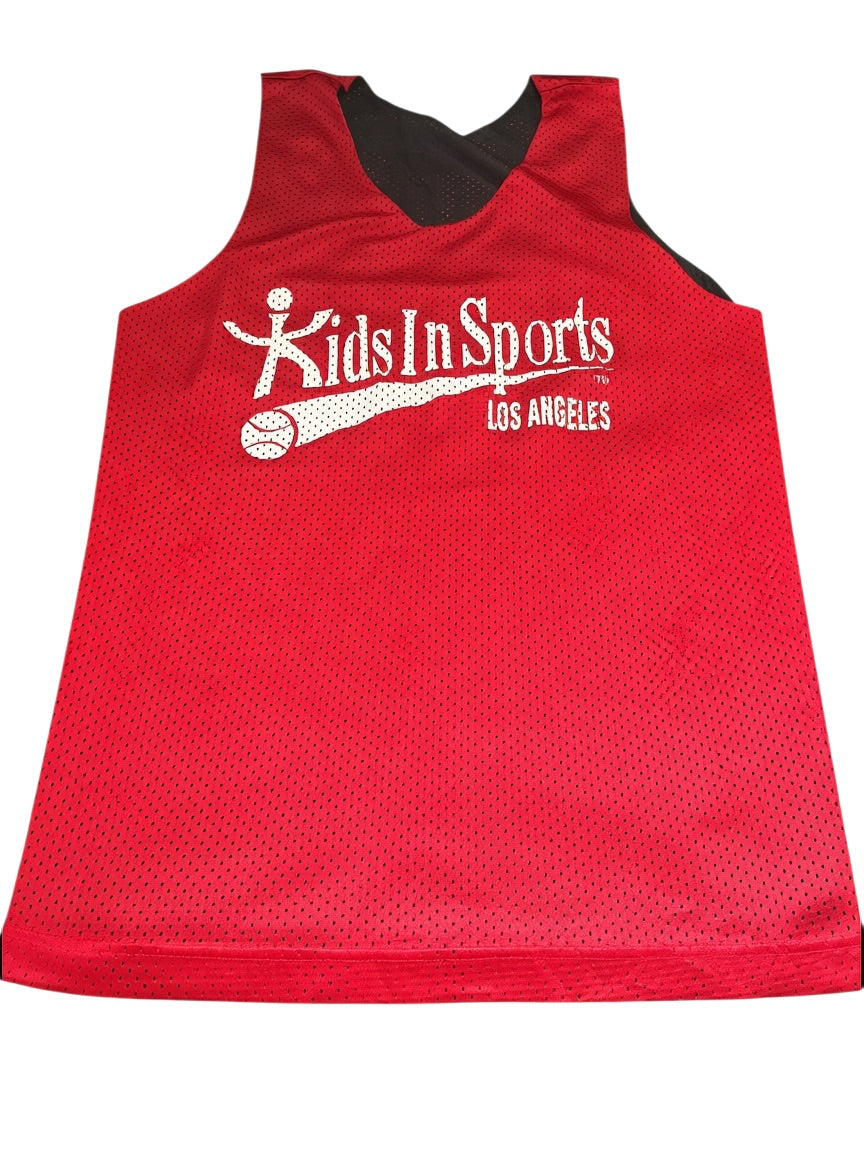 Vintage Kids In Sports Los Angeles Basketball Jersey #14 - Size S