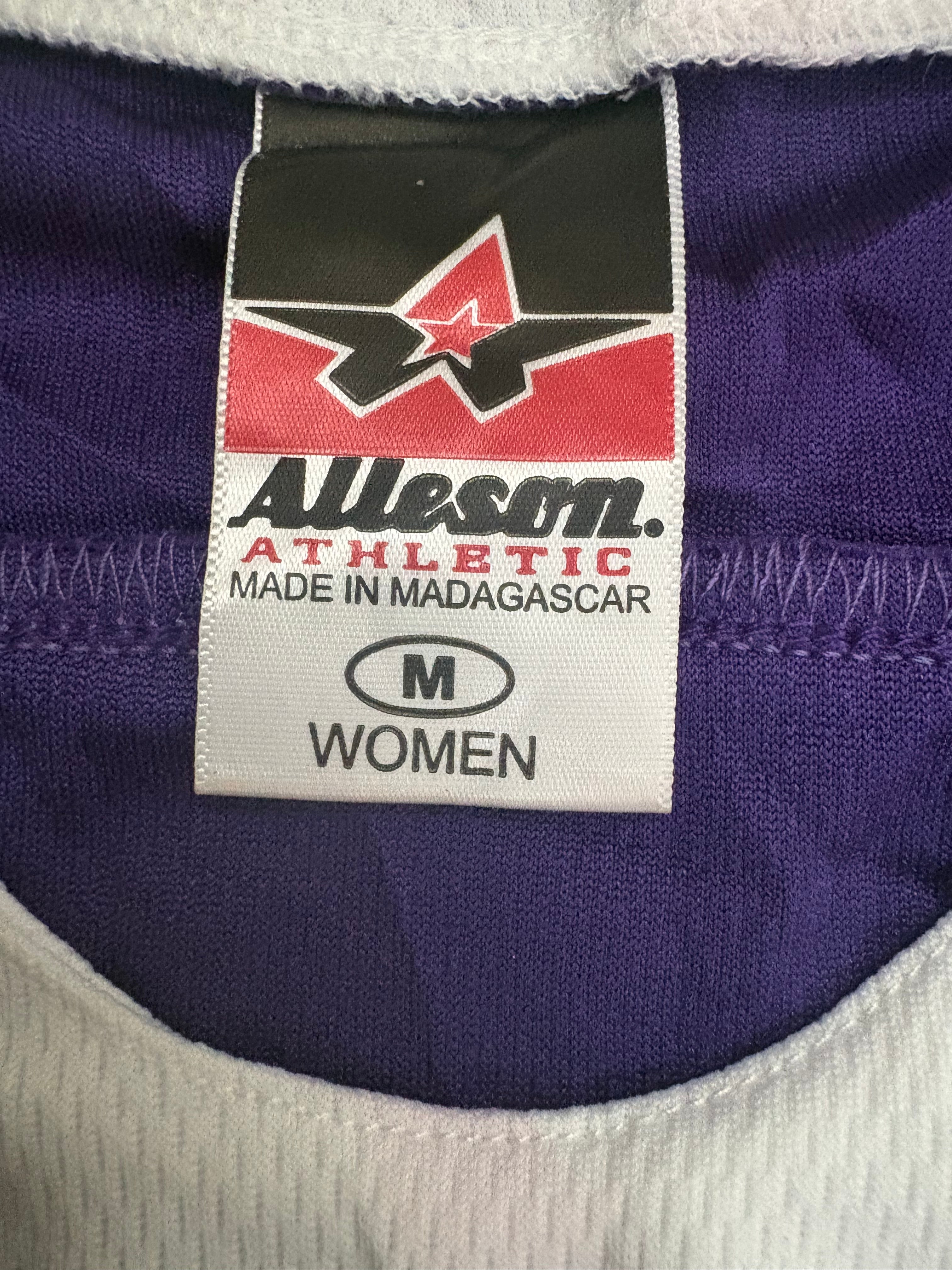 Vintage Russell Athletic Rangers Signed Basketball Jersey #3 Womens M