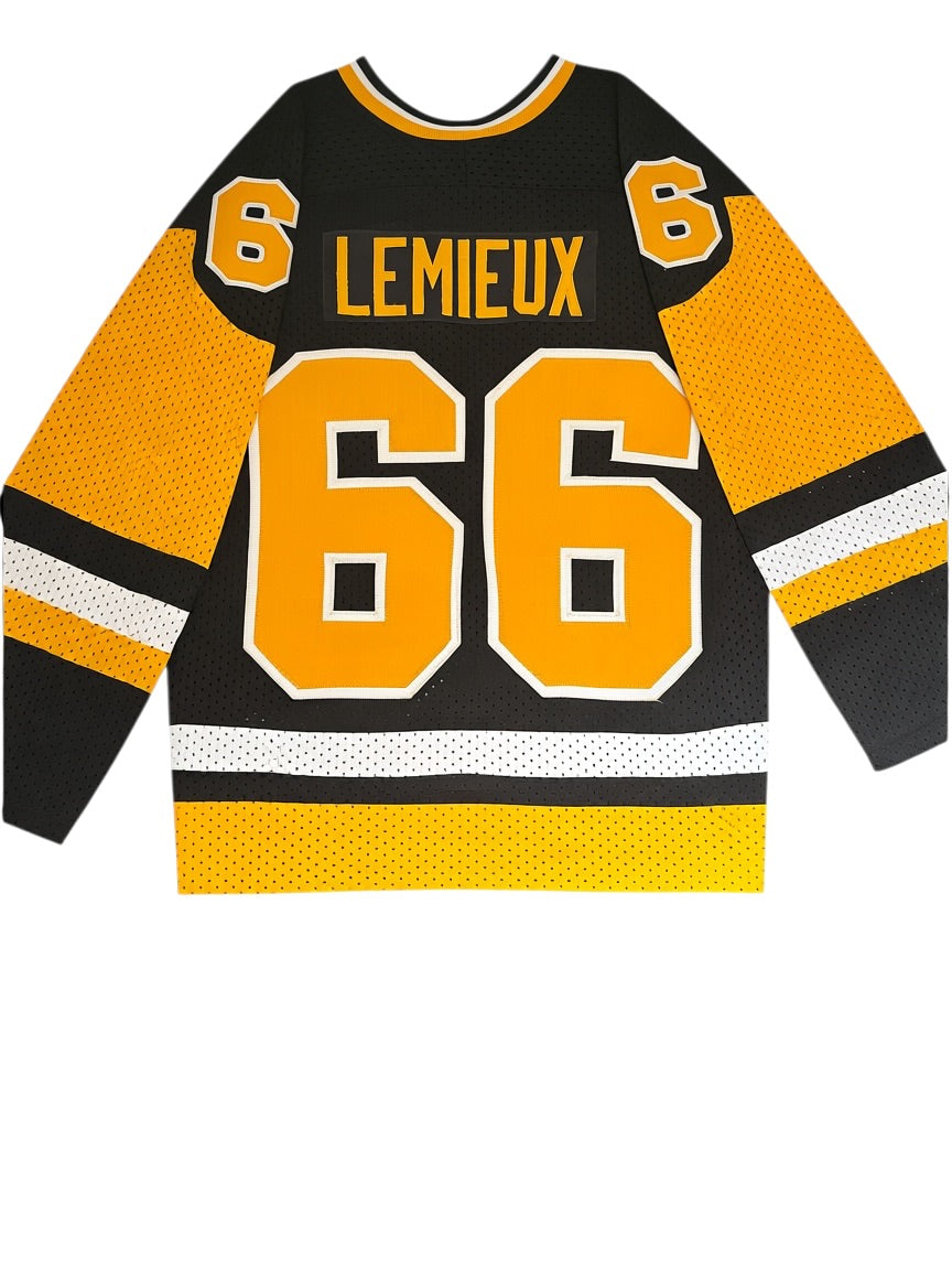 Vintage Pittsburgh Penguins Mario Lemieux #66 Hockey Jersey
