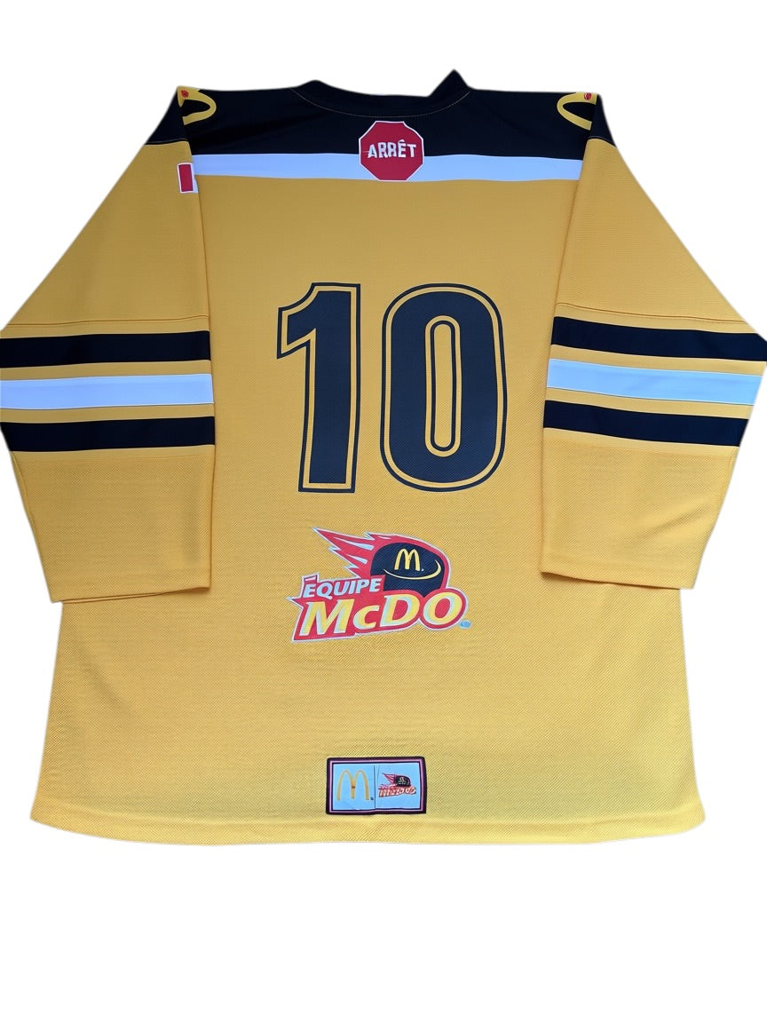 Vintage McDonald’s Équipe McDo Hockey Jersey #10 – Canada – L/G